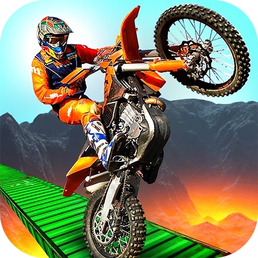 3d crazy imposible tricky bmm bike racing stunt