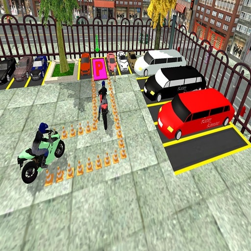 advance bike parking game