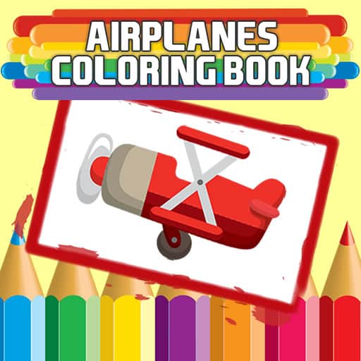 airplanes coloring book