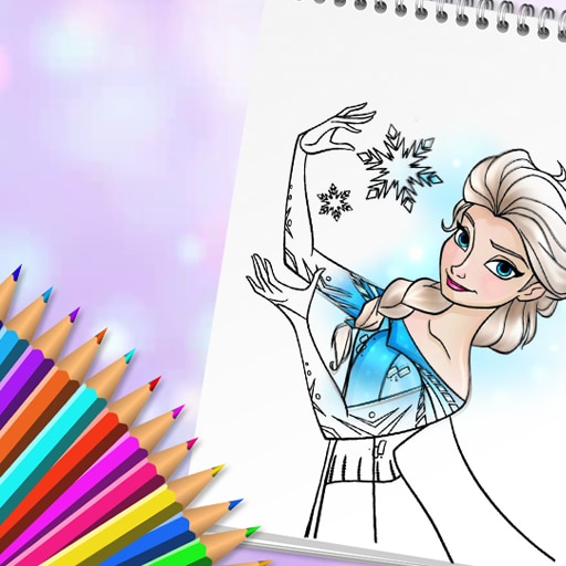 amazing princess coloring book