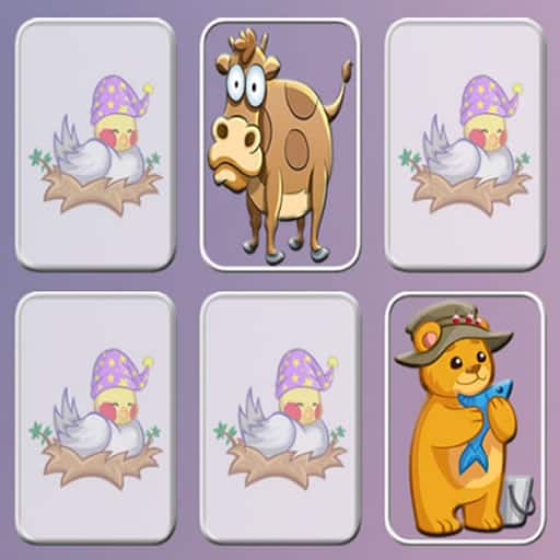 animals memory game