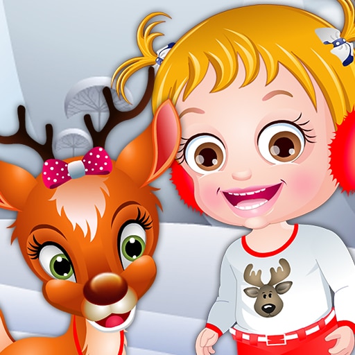 baby hazel reindeer surprise