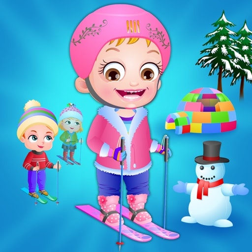 baby hazel winter fun