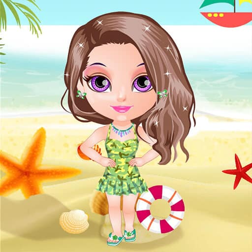 beach dress up