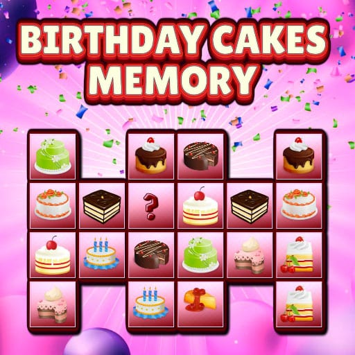 birthday cakes memory