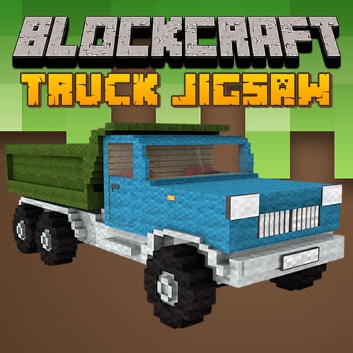 blockcraft truck jigsaw