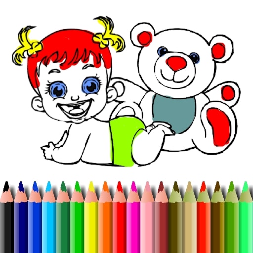 bts baby doll coloring