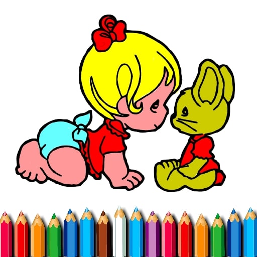 bts baby girl coloring