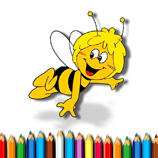 bts bee coloring book