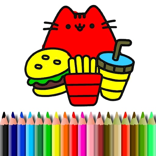 bts cute cats coloring