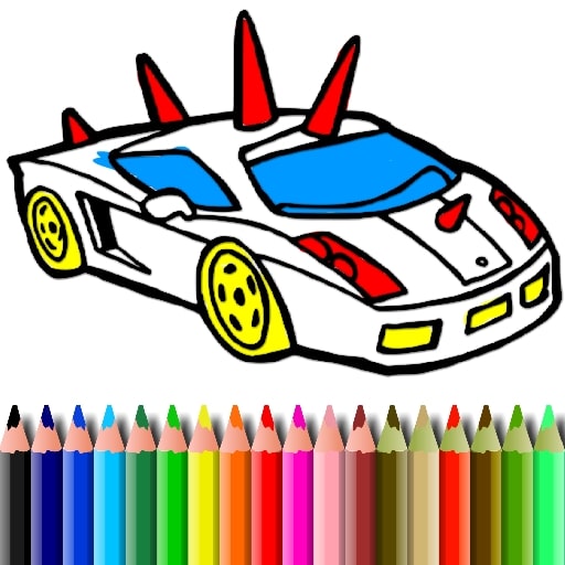 bts gta cars coloring