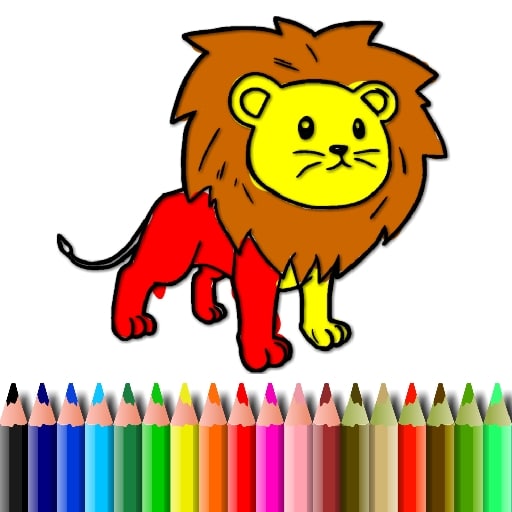 bts lion coloring book