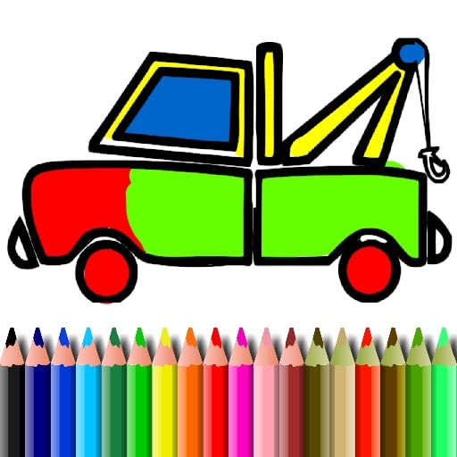 bts truck coloring