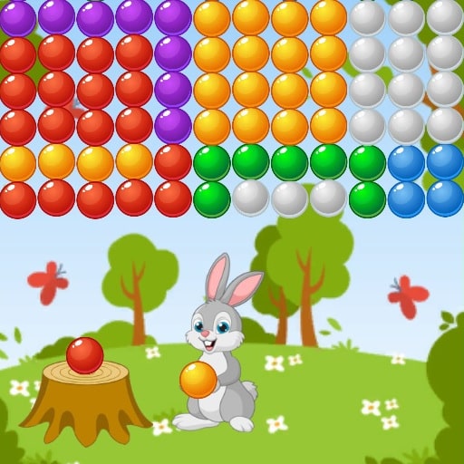 bubble shooter bunny