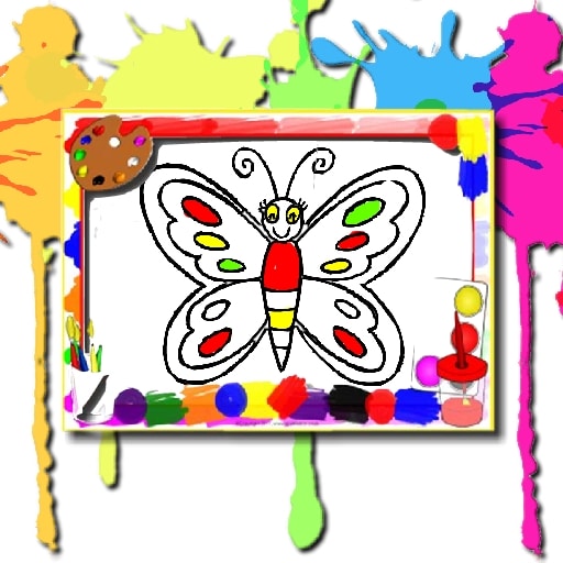 butterfly coloring book