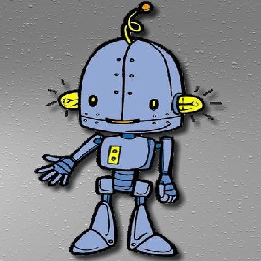 cartoon robot jigsaw