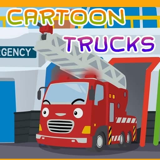 cartoon trucks jigsaw