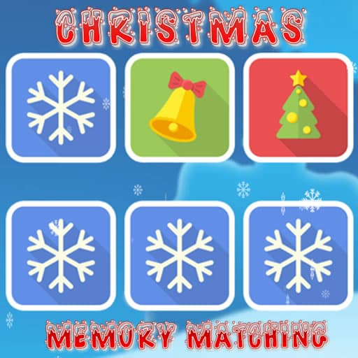 christmas memory matching