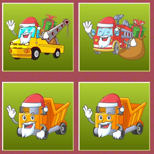 christmas trucks memory