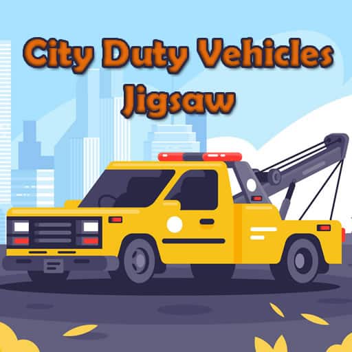 city duty vehicles jigsaw