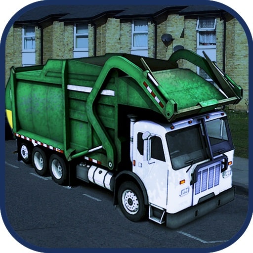 city garbage truck