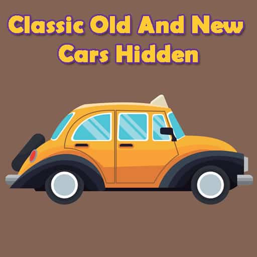 classic old and new cars hidden