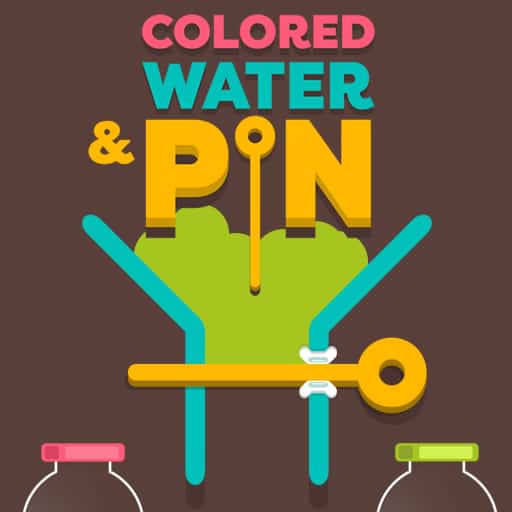 colored water pin