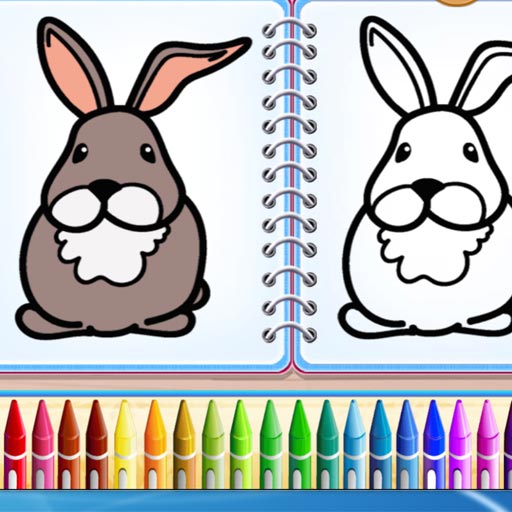 coloring bunny book