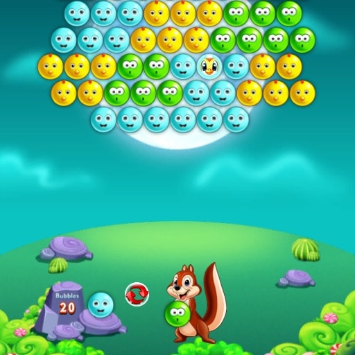 cute bubble shooter