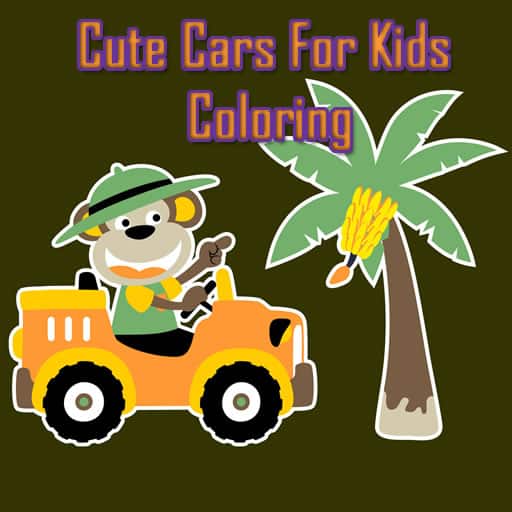 cute cars for kids coloring