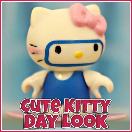 cute kitty day look