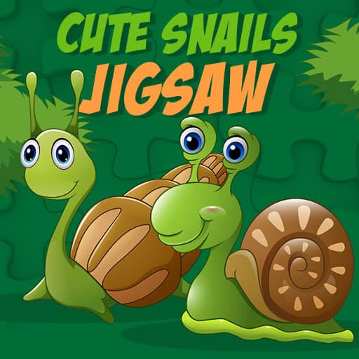 cute snails jigsaw