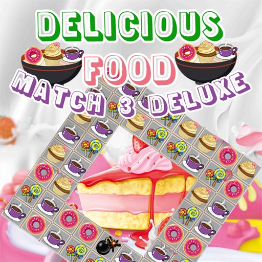 delicious food match 3