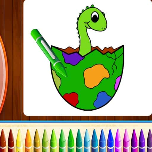 dinosaurs coloring book part i