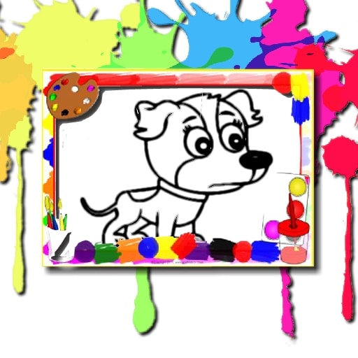 dogs coloring book