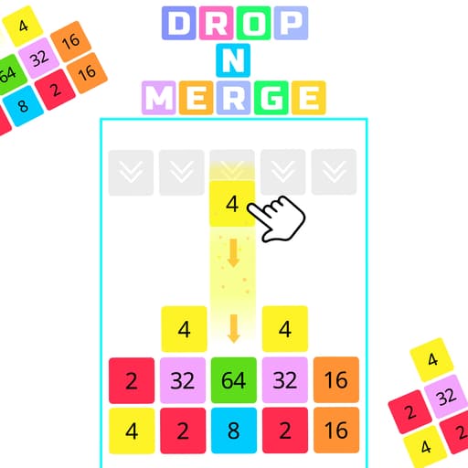 drop n merge blocks