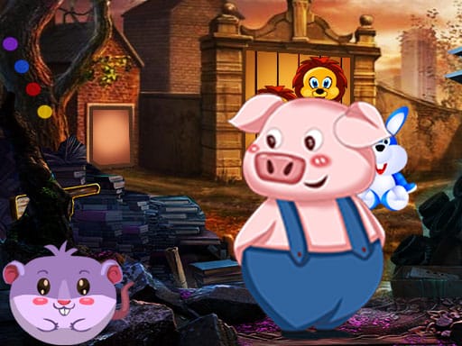 farmer pig escape