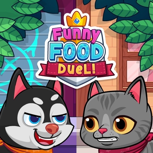 funny food duel