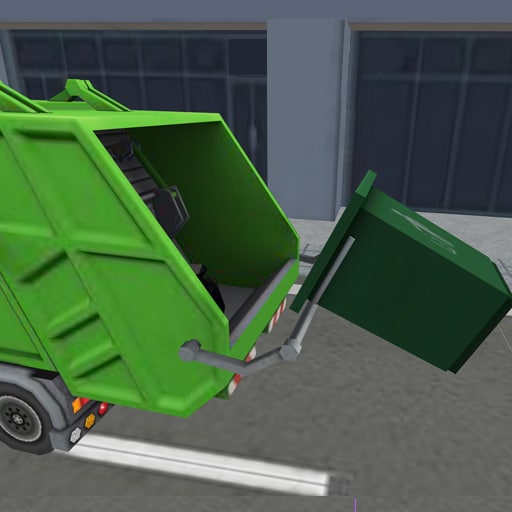 garbage sanitation truck