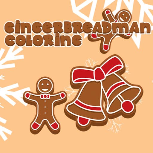 gingerbread man coloring