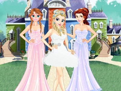 girls ball dress up