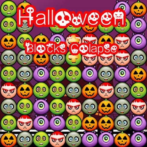 halloween blocks collaspse