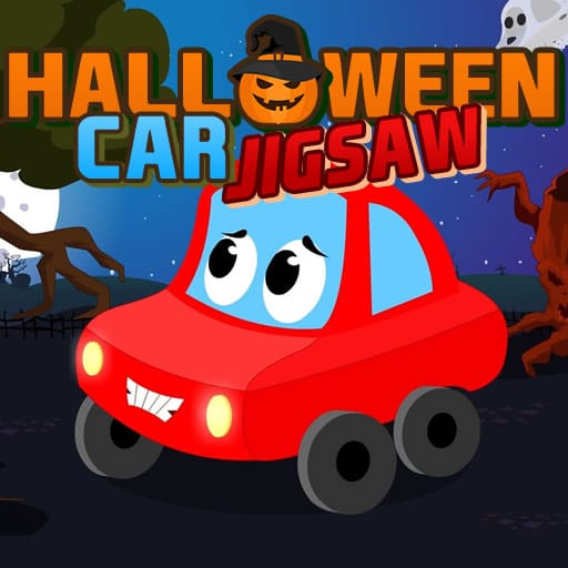 halloween car jigsaw