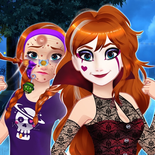 halloween princess makeover