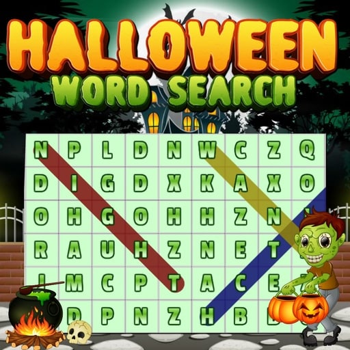 halloween words search