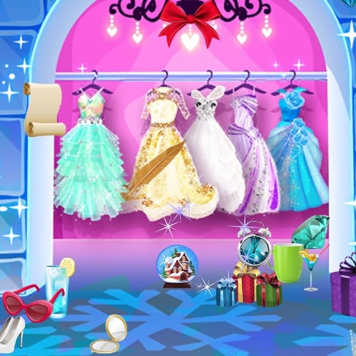 ice princess hidden objects