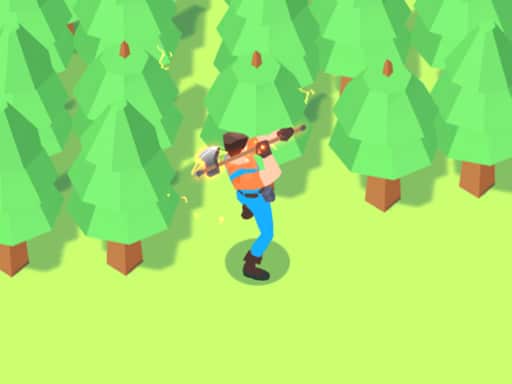 idle lumberjack 3d