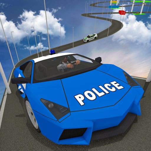 impossible police car track 3d 2020