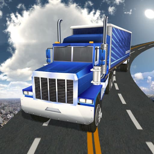 impossible truck track driving game 2020