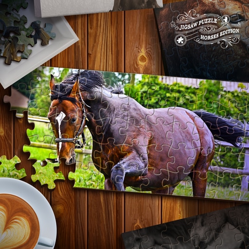 jigsaw puzzle horses edition